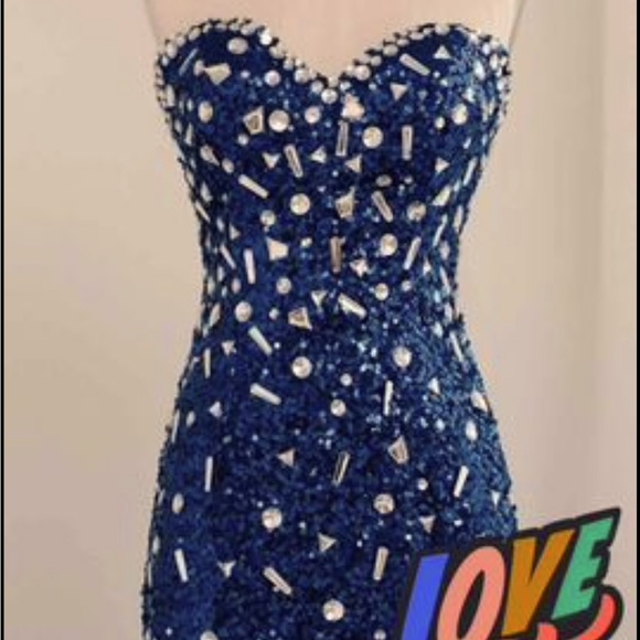 Sexy Red Sequins Mermaid Sweetheart Long Evening Gowns